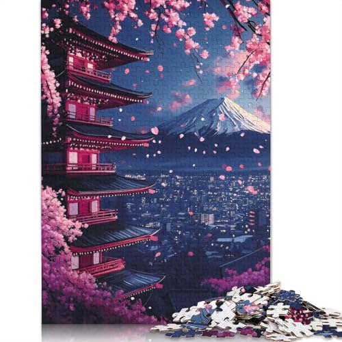 Naturblumen-Rahmenpuzzle für Erwachsene, Denksportaufgaben für Erwachsene, Puzzlespiele für Erwachsene und Teenager, 520 Teile (52 x 38 cm) von LMYmoney
