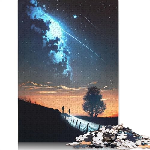 Nebula Discovery Landscape Puzzles, farbenfrohe und Coole Puzzles für Kinder ab 12 Jahren, 1000 Teile (75 x 50 cm) von LMYmoney