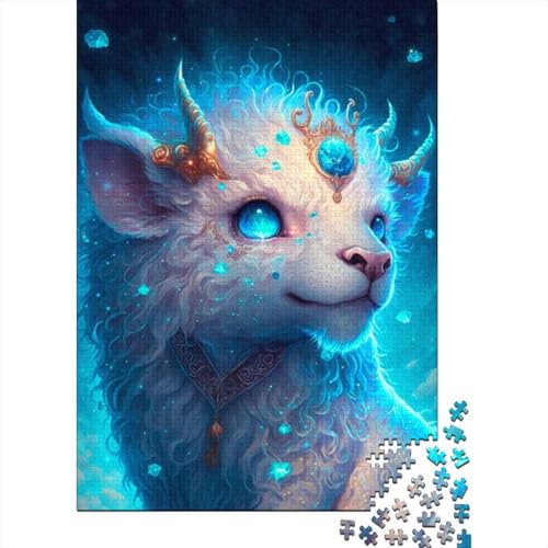 Niedliches Drachenbaby-Puzzle, 1000 Teile, für Erwachsene und Teenager ab 12 Jahren, 1000 Teile (38 x 26 cm) von LMYmoney