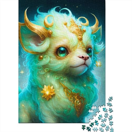 Niedliches Drachenbaby-Puzzle, 1000 Teile, für Erwachsene und Teenager ab 12 Jahren, 1000 Teile (38 x 26 cm) von LMYmoney