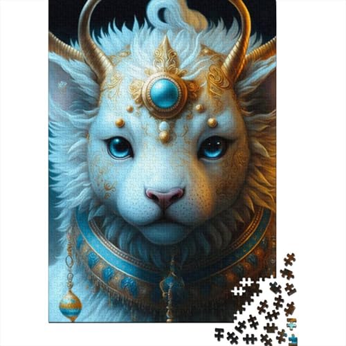 Niedliches Drachenbaby-Puzzle für Erwachsene, 1000 Teile, Puzzles für Erwachsene und Teenager ab 12 Jahren, 1000 Teile (38 x 26 cm) von LMYmoney