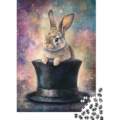 Niedliches Osterhäschen-Puzzle für Erwachsene, Heimdekoration, Denksport-Puzzle für Kinder ab 12 Jahren, 1000 Teile (75 x 50 cm) von LMYmoney