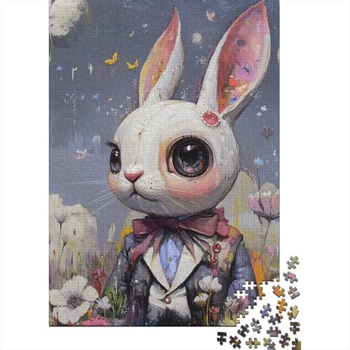 Niedliches Osterhäschen-Puzzle für Erwachsene, Lernspiel, Cooles Puzzle für Erwachsene und Kinder, 1000 Teile (75 x 50 cm) von LMYmoney