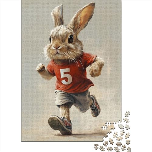 Niedliches Osterhäschen-Puzzle für Erwachsene, Lernspiel, Cooles Puzzle für Erwachsene und Kinder, 1000 Teile (75 x 50 cm) von LMYmoney