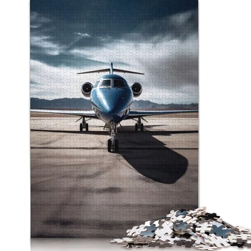Nose of A Jet Puzzles 1000-teilige Schwer Puzzle Spielzeug Lernspiel Impossible Herausforderungsspielzeug Für Erwachsene Und Kinder in Bewährter 1000pcs (38x26cm) von LMYmoney
