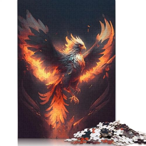Phoenix Mythology Evo Bird Puzzle für Erwachsene, kreative Spiele, Puzzle, Geschenk für Jungen oder Mädchen, 520 Teile (52 x 38 cm) von LMYmoney