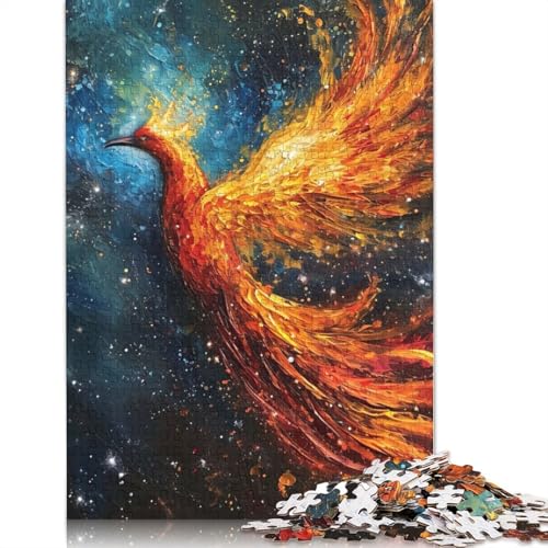 Phoenix Puzzle, 100% recycelter Karton, Premium-Karton, Puzzle für Erwachsene und Kinder, 1000 Teile (75 x 50 cm) von LMYmoney