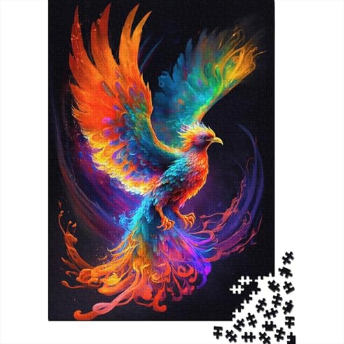 Phoenix Puzzle, Denksportaufgabe, 100% recycelter Karton, Puzzle für Kinder und Erwachsene ab 12 Jahren, 1000 Teile (38 x 26 cm) von LMYmoney