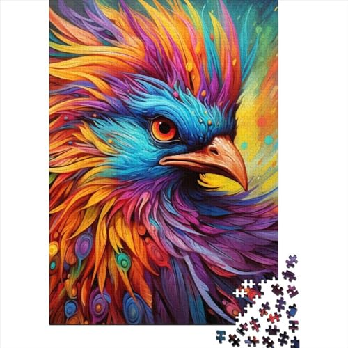 Phoenix Puzzle 1000-teilige Schwer Puzzle Spielzeug Lernspiel Impossible Herausforderungsspielzeug Für Erwachsene Kinder 1000pcs (75x50cm) von LMYmoney
