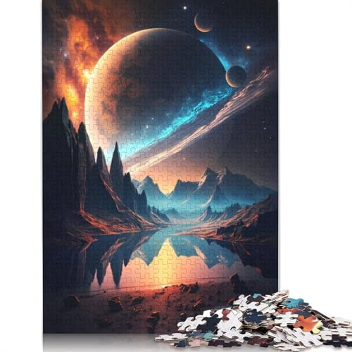 Planet Lake Escape, 1500-teiliges Puzzle, ab 18 Jahren, Lernspiele, Puzzles für Erwachsene, für Frauen, für Kinder ab 12 Jahren, 1500 Teile (85 x 57 cm) von LMYmoney