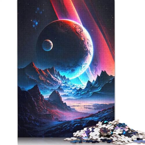 Planet Paradise Landscape 1500-teiliges Puzzle, ab 18 Jahren, Lernspiele, Puzzles für Erwachsene, für Frauen, für Kinder ab 12 Jahren, 1500 Teile (85 x 57 cm) von LMYmoney