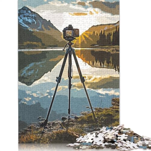 Portrait Landscapes Puzzle 1000 Teile Schwer Puzzle Spielzeug Lernspiel Impossible Herausforderung Spielzeug Für Erwachsene Kinder 1000pcs (75x50cm) von LMYmoney