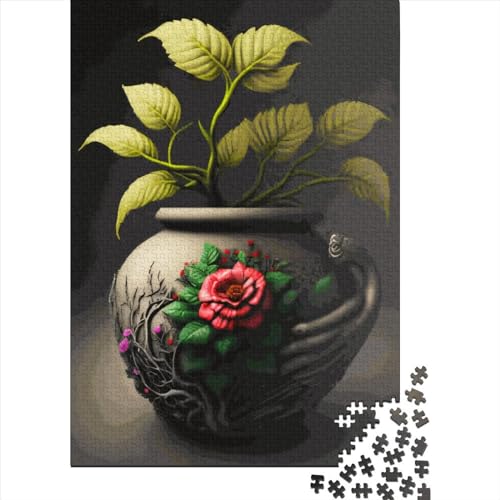 Pot Fantasy Puzzle 1000 Teile Schwer Puzzle Spielzeug Lernspiel Impossible Herausforderungsspielzeug Für Erwachsene Kinder 1000pcs (75x50cm) von LMYmoney