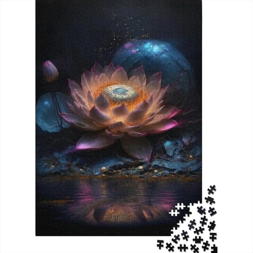 Puzzle 1000 Teile für Erwachsene, Holz, Lernspiel, Herausforderungsspielzeug, 1000 Teile (38 x 26 cm) von LMYmoney