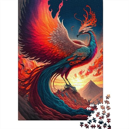 Puzzle 1000 Teile für Erwachsene, Holz, Lernspiel, Herausforderungsspielzeug, 1000 Teile (38 x 26 cm) von LMYmoney