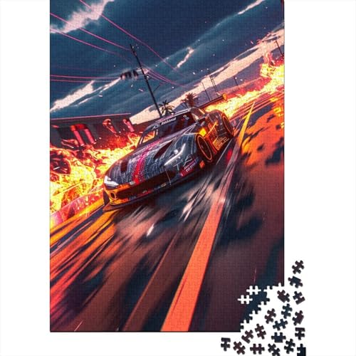 Puzzle 1000 Teile für Erwachsene, Holz, Lernspiel, Herausforderungsspielzeug, 1000 Teile (38 x 26 cm) von LMYmoney