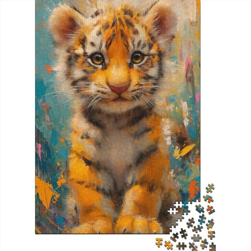 Puzzle 1000 Teile für Erwachsene, Holz, Lernspiel, Herausforderungsspielzeug, 1000 Teile (38 x 26 cm) von LMYmoney