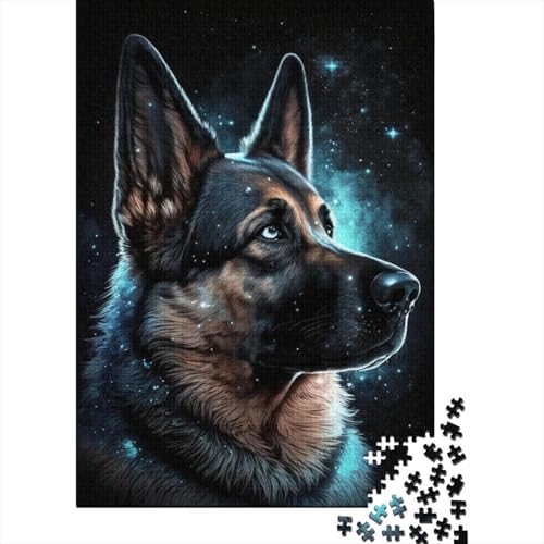Puzzle 1000 Teile für Erwachsene, Holz, Lernspiel, Herausforderungsspielzeug, 1000 Teile (38 x 26 cm) von LMYmoney