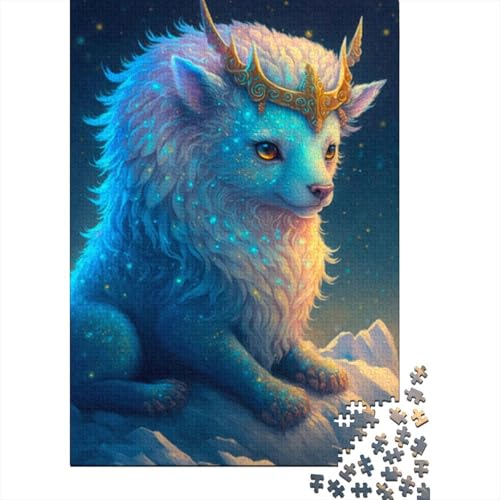 Puzzle 1000 Teile für Erwachsene, Holz, Lernspiel, Herausforderungsspielzeug, 1000 Teile (38 x 26 cm) von LMYmoney