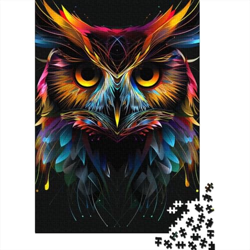 Puzzle 1000 Teile für Erwachsene, Holz, Lernspiel, Herausforderungsspielzeug, 1000 Teile (38 x 26 cm) von LMYmoney