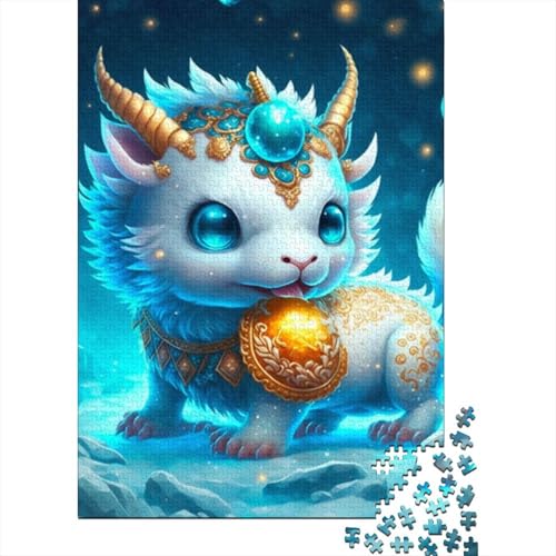 Puzzle 1000 Teile für Erwachsene, Holz, Lernspiel, Herausforderungsspielzeug, 1000 Teile (38 x 26 cm) von LMYmoney