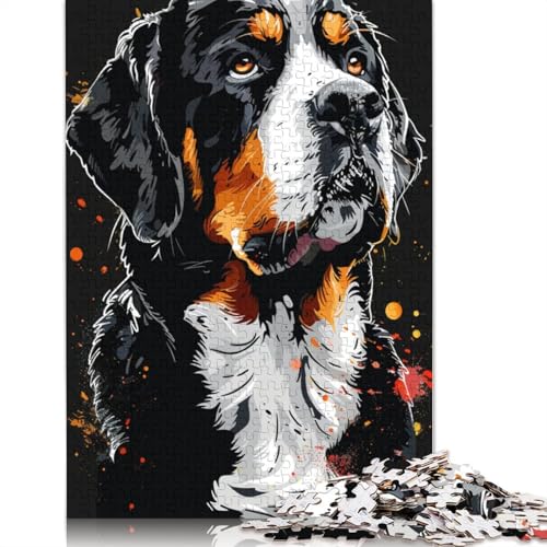 Puzzle 1000 Teile für Erwachsene, Holz, Lernspiel, Herausforderungsspielzeug, 1000 Teile (75 x 50 cm) von LMYmoney