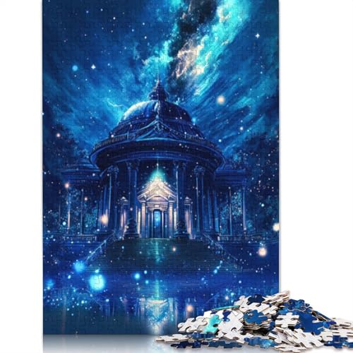Puzzle 1000 Teile für Erwachsene, Holz, Lernspiel, Herausforderungsspielzeug, 1000 Teile (75 x 50 cm) von LMYmoney