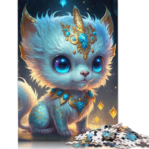 Puzzle 1000 Teile für Erwachsene, Holz, Lernspiel, Herausforderungsspielzeug, 1000 Teile (75 x 50 cm) von LMYmoney