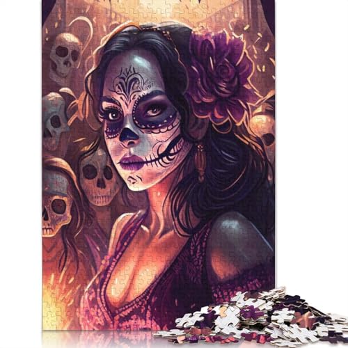 Puzzle für Erwachsene, 1000 Teile, „Festival of Life“, Puzzle für Erwachsene, Lernspiele, Heimdekoration (75 x 50 cm) von LMYmoney