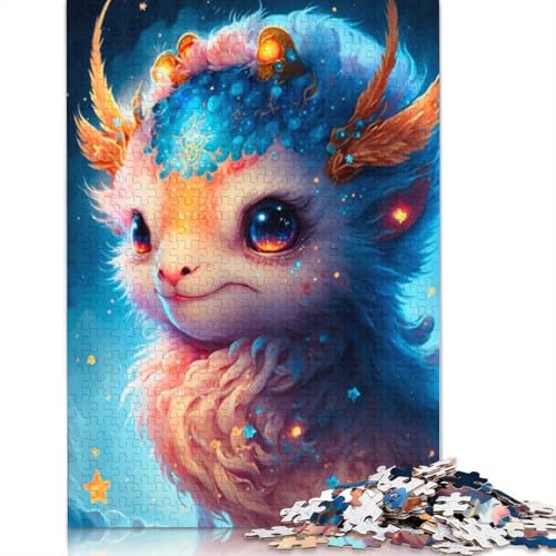Puzzle für Erwachsene, 1000 Teile, Drachenbaby-Puzzle, Puzzle für Erwachsene, Lernspiel, Herausforderungsspielzeug, 1000 Teile (75 x 50 cm) von LMYmoney