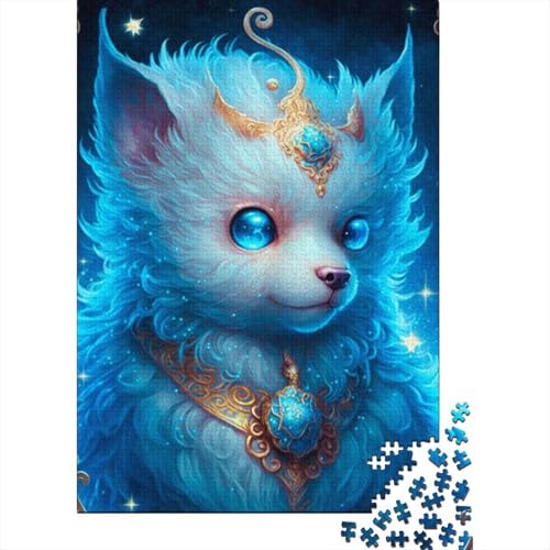 Puzzle für Erwachsene, 1000 Teile, süßes Drachenbaby, Holzpuzzle für Erwachsene, Lernspiel, Herausforderungsspielzeug, 1000 Teile (38 x 26 cm) von LMYmoney