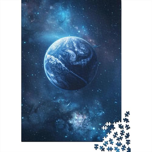 Puzzle für Erwachsene, Bunte kosmische Planeten, Puzzles für Erwachsene, Lernspiel, Herausforderungsspielzeug, 1000 Teile (38 x 26 cm) von LMYmoney