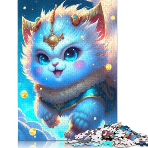 Puzzle für Erwachsene, süßes Drachenbaby, Holzpuzzle für Teenager, Geschenke, Heimdekoration, Puzzlespielzeug, 1000 Teile (75 x 50 cm) von LMYmoney