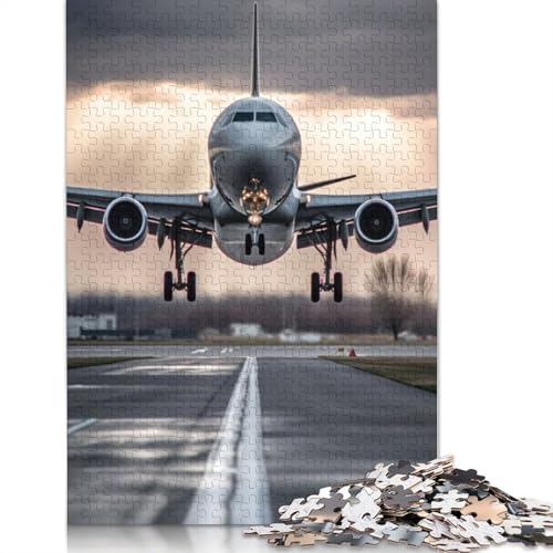 Puzzle zum Abheben eines Flugzeugs, kreative Spiele, 100% recycelter Karton, Puzzle für Erwachsene, 1000 Teile (75 x 50 cm) von LMYmoney