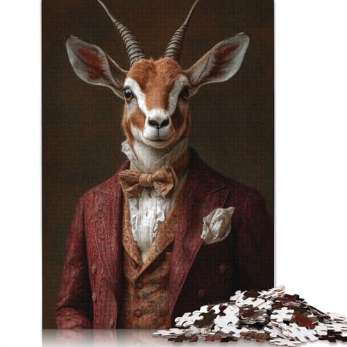 Regal Springbok Puzzle 1000 Teile Schwer Puzzle Spielzeug Lernspiel Impossible Herausforderung Spielzeug Für Erwachsene Kinder 1000pcs (40x28cm) von LMYmoney