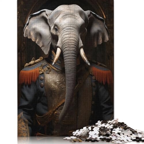 Renaissance Elephant Puzzles 1000 Teile Schwer Puzzle Spielzeug Pädagogisches Spiel Impossible Herausforderung Spielzeug Für Erwachsene Und Kinder in Bewährter 1000pcs (40x28cm) von LMYmoney