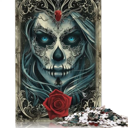 Ruby Rose Puzzles 1000 Teile Schwer Puzzle Spielzeug Lernspiel Impossible Herausforderung Spielzeug Für Erwachsene Kinder 1000pcs (75x50cm) von LMYmoney
