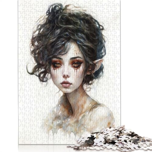 Smokey FAE Puzzles 1000 Teile Schwer Puzzle Spielzeug Lernspiel Impossible Herausforderungsspielzeug Für Erwachsene Und Kinder Ab 14 Jahren 1000pcs (75x50cm) von LMYmoney