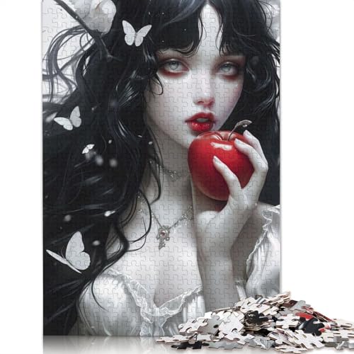 Snow White Puzzle 1000 Teile Schwer Puzzle Spielzeug Lernspiel Impossible Herausforderungsspielzeug Für Erwachsene Und Kinder Ab 14 Jahren 1000pcs (38x26cm) von LMYmoney