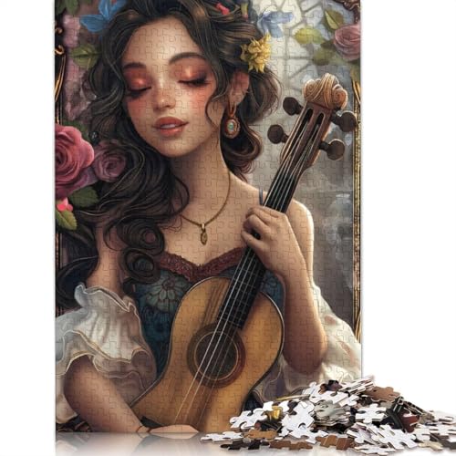 Songstress Aura Puzzle 1000-teilige Schwer Puzzle Spielzeug Lernspiel Impossible Herausforderung Spielzeug Für Erwachsene Kinder 1000pcs (38x26cm) von LMYmoney