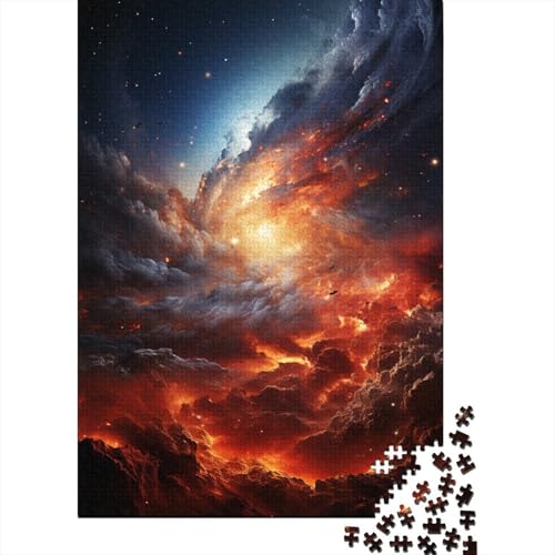 Spiralgalaxie-Puzzle, Lernspiele, Familienaktivitäten, Premium-Karton-Puzzle für Frauen und Männer, 1000 Teile (38 x 26 cm) von LMYmoney