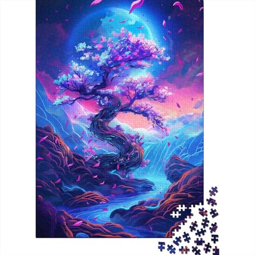 Spirit Blossom Landschaftspuzzle für Erwachsene, 1000 Teile, Puzzles für Erwachsene und Teenager ab 12 Jahren, 1000 Teile (38 x 26 cm) von LMYmoney
