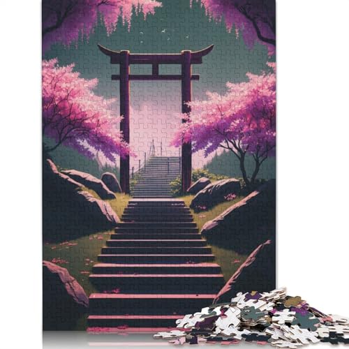 Spiritual Starway Puzzle für Erwachsene, Denksportaufgaben für Erwachsene, Puzzlespiele für Erwachsene und Teenager, 1000 Teile (75 x 50 cm) von LMYmoney