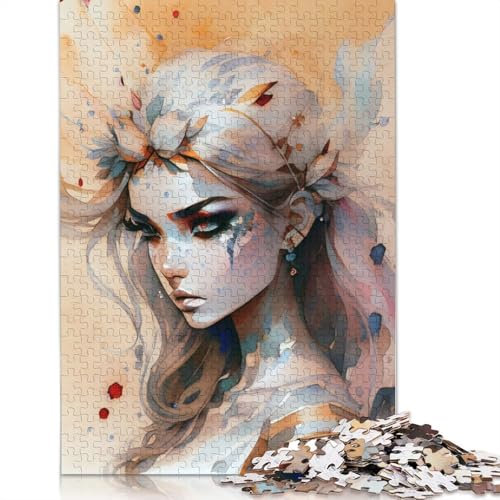 Spring Frost FAE Puzzles 1000-teilige Schwer Puzzle Spielzeug Lernspiel Impossible Herausforderungsspielzeug Für Erwachsene Und Kinder in Bewährter 1000pcs (75x50cm) von LMYmoney