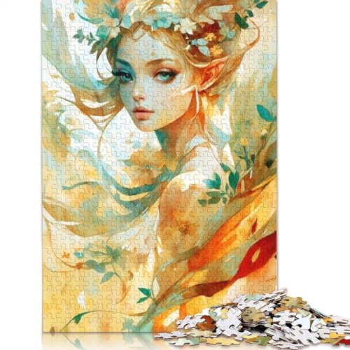 Spring Vibes Puzzles 1000 Teile Schwer Puzzle Spielzeug Pädagogisches Spiel Impossible Herausforderungsspielzeug Für Erwachsene Kinder 1000pcs (38x26cm) von LMYmoney