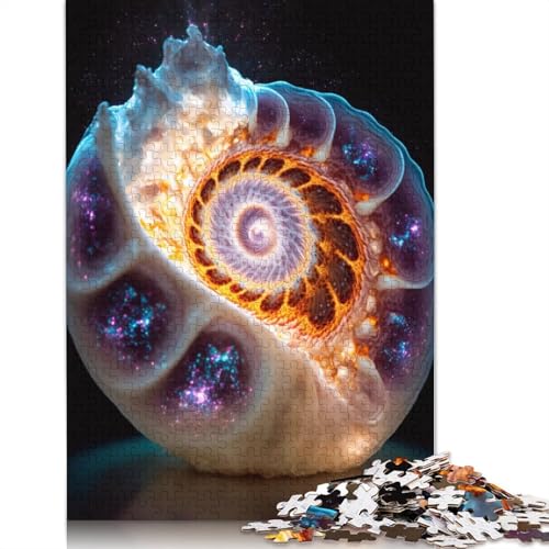 Stellar Seashell Puzzle für Erwachsene, Lernspiel, Puzzle-Geschenke für Kinder ab 12 Jahren, 520 Teile (52 x 38 cm) von LMYmoney