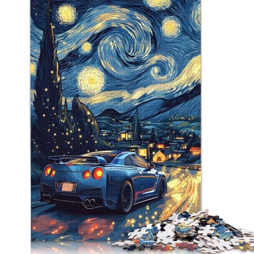 Sternennacht R35, 1000-teiliges Puzzle, ab 18 Jahren, Lernspiele, Puzzles für Erwachsene, für Frauen, für Kinder ab 12 Jahren, 1000 Teile (75 x 50 cm) von LMYmoney