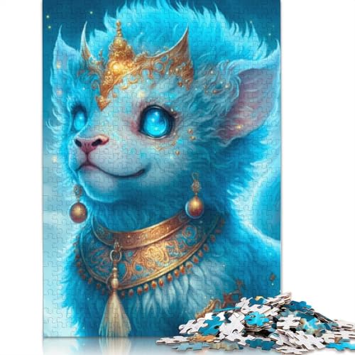 Süßes Drachenbaby-Puzzle für Erwachsene und Jugendliche, 1000 Teile, Holzpuzzle für Erwachsene, Puzzles für Jugendliche ab 12 Jahren, (75 x 50 cm) von LMYmoney