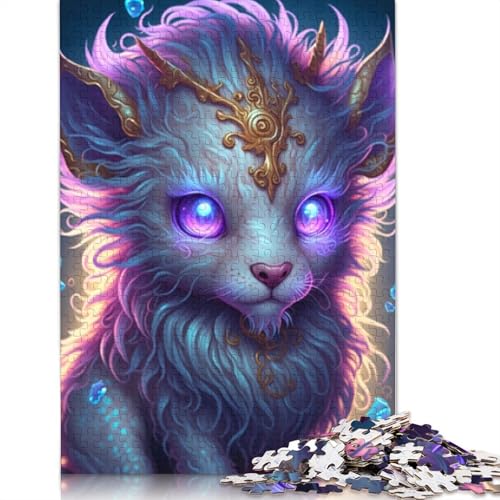Süßes Drachenbaby-Puzzle für Teenager, 1000 Teile, Puzzle, Denksportaufgaben für Erwachsene, 1000 Teile (75 x 50 cm) von LMYmoney