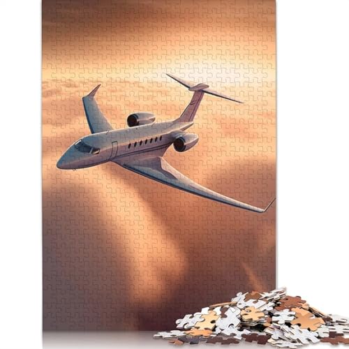 Sunrise Air Travel Puzzle, 100% recycelter Karton, 100% recycelter Karton, Puzzle für Jungen oder Mädchen, 1000 Teile (26 x 38 cm) von LMYmoney